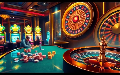 Players enjoy the thrill of poker and slot machines at 888top casino, exemplifying high-stakes excitement.