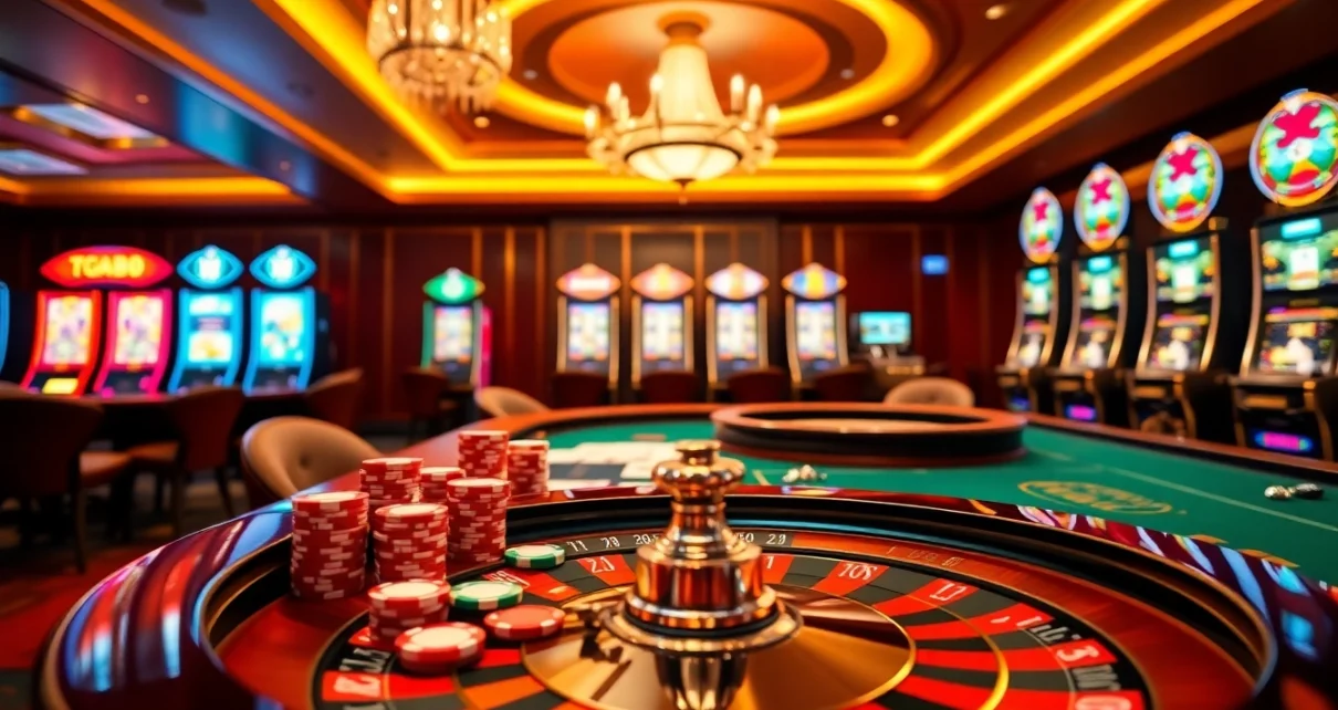 Experience the thrill of winning at Trang chủ TG88 with vibrant casino games and poker action.