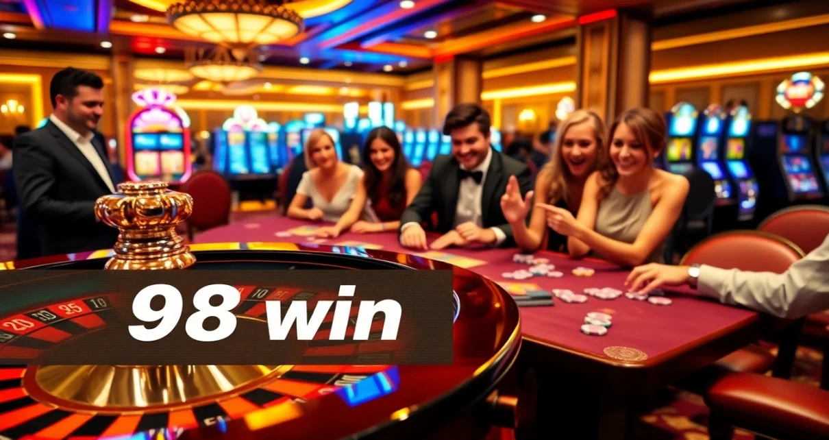 Experience the thrill of winning at 98 win with vibrant casino games and exciting promotions.