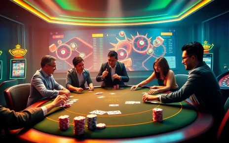 Experience the excitement of casino gaming with "tải app 8xbet" through vivid poker scenes and modern interfaces.