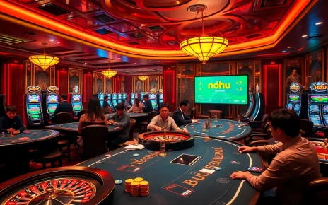 Nohu accelerates the thrilling gaming experience with fast-paced action on vibrant casino tables.