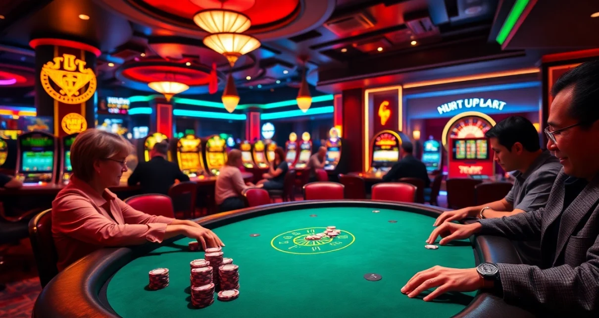 Experience excitement and elegance at https://hitclub.miami/ with a vibrant casino poker scene.