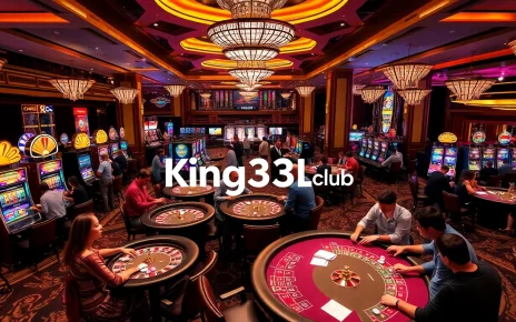 Experience the thrill at king333.club with vibrant casino games and engaging gamblers.