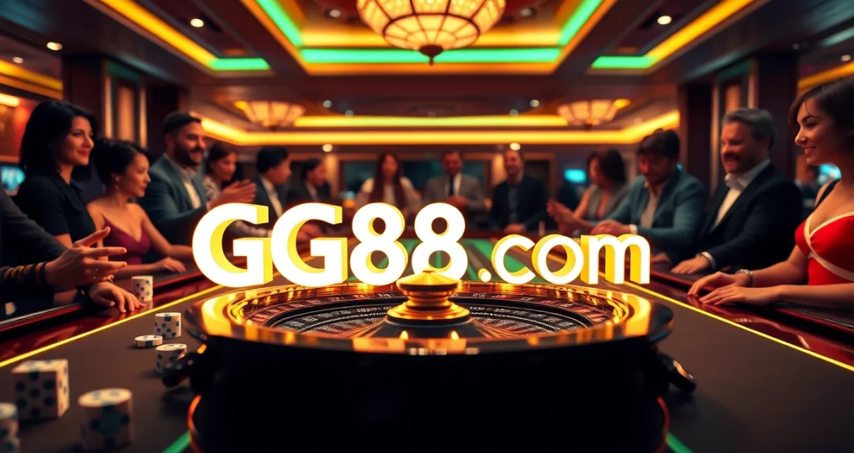 Experience the thrill of gaming at GG88 Com, featuring lively casino games and vibrant visuals.