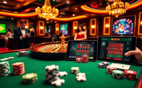 Experience high-stakes action at the link 88i casino with vibrant games and excited players.