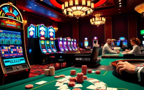 Experience the excitement of elang212 with vibrant casino tables and engaged players in action.