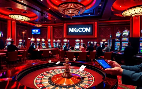 Experience thrilling gameplay at MK8.COM with vibrant casino scenes and dynamic gaming action.