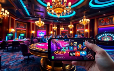 Experience the thrill of the okwin game at a luxurious casino table.
