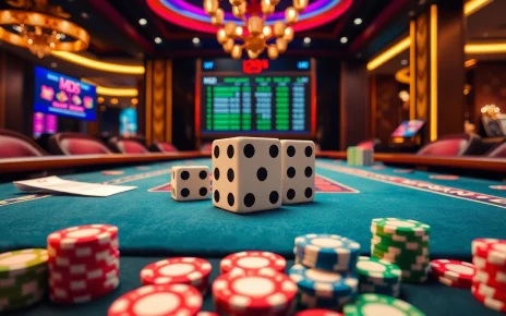 Players enjoying Tài Xỉu MD5 at an engaging online casino with vibrant game elements.