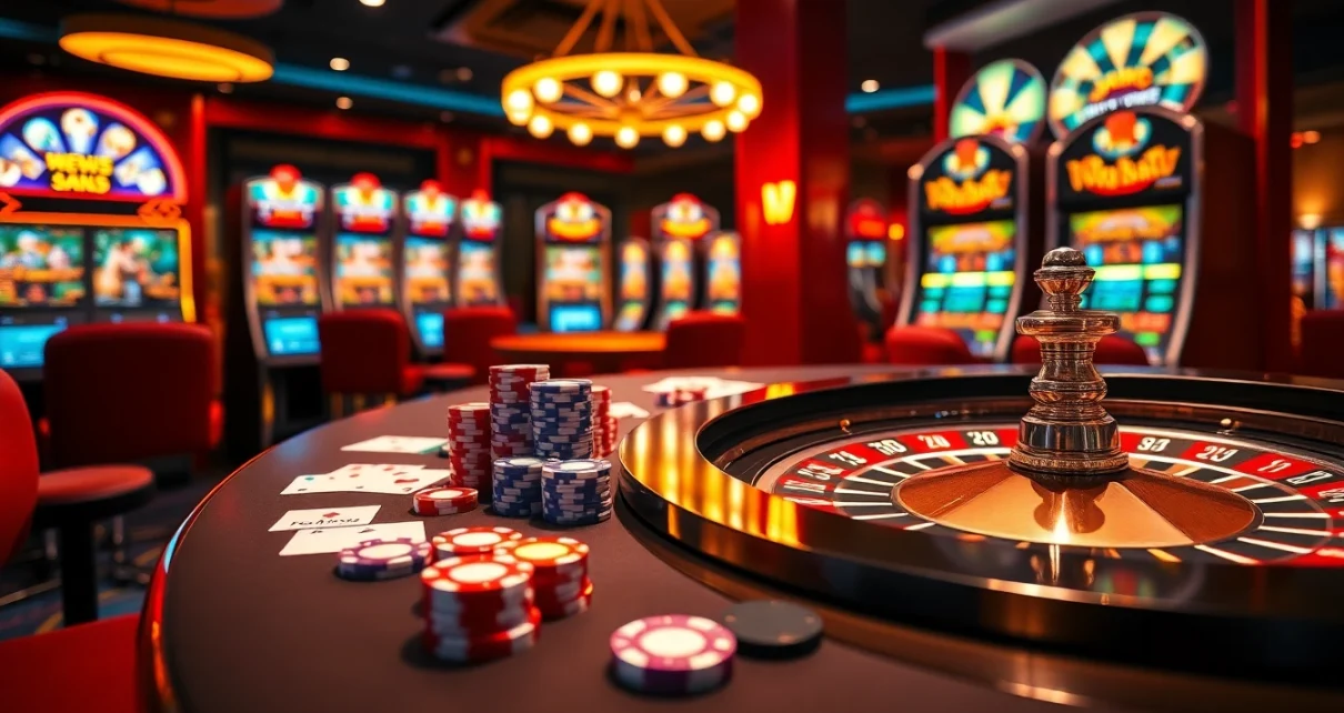 Experience the thrill of JILI's immersive online gaming with vibrant casino visuals.