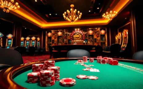 Experience the thrill of a casino at https://dh88.site/ with vibrant poker chips and exciting gameplay.