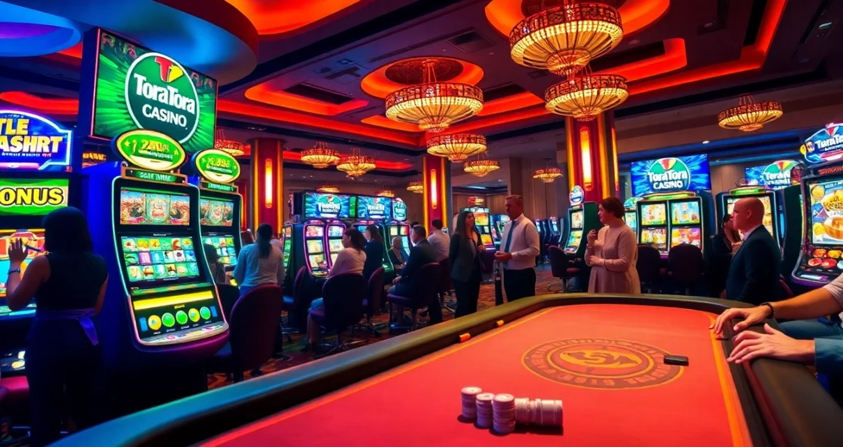 ToraTora review highlights exciting casino gameplay with vibrant slots and engaging players.