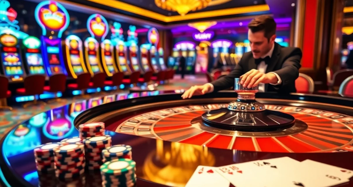 Experience thrilling moments at https://xx88.nl/ with players engaging at a high-stakes roulette table.