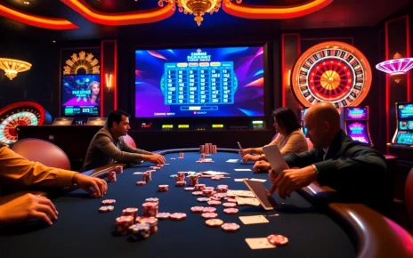 Engage in excitement with lively poker action at https://www.6l777.club/ casino featuring vibrant chips and cards.
