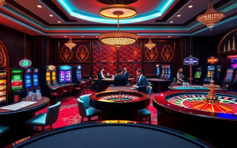 Experience the excitement at MB66 with a sophisticated online casino atmosphere featuring poker and slot games.