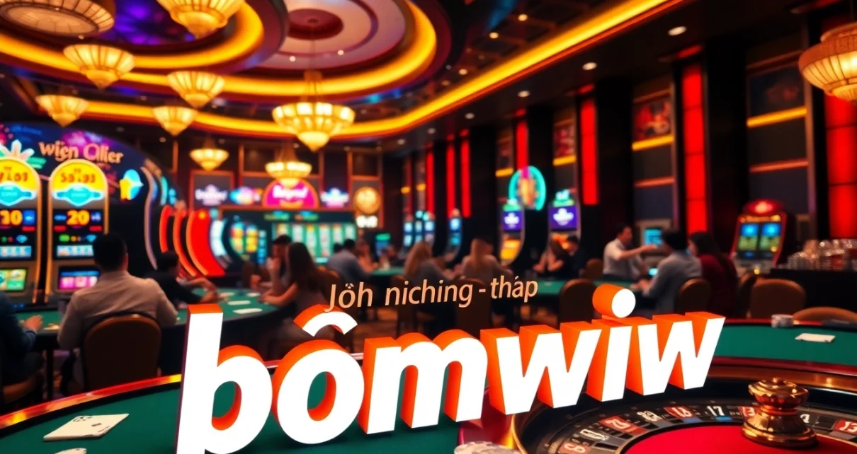 Engage in the thrill of Đăng nhập bomwin at a luxurious casino, filled with vibrant games and winning excitement.