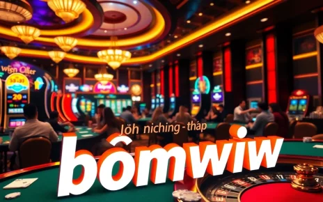 Engage in the thrill of Đăng nhập bomwin at a luxurious casino, filled with vibrant games and winning excitement.