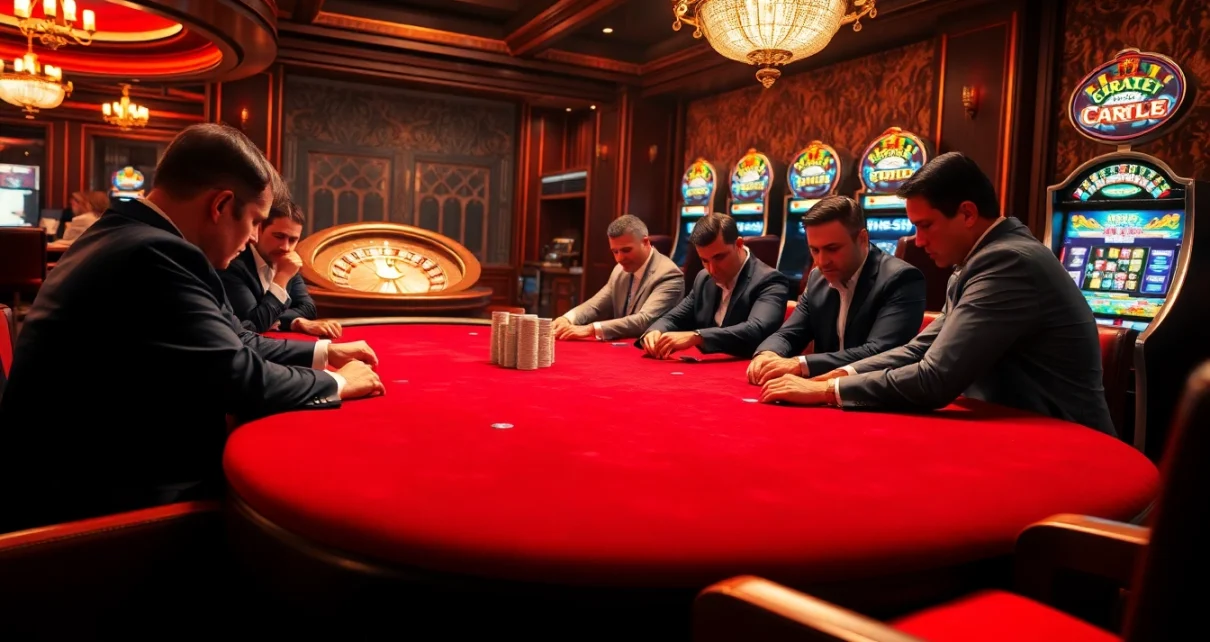 The hidden wiki reveals secrets of professional gamblers at an upscale casino poker table.
