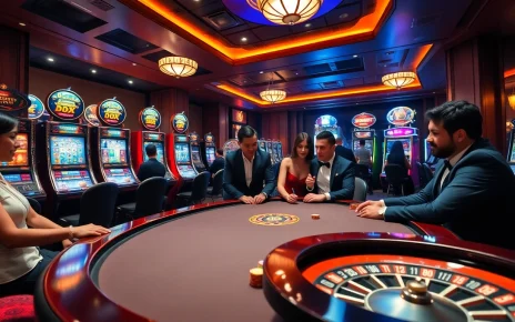 Experience immersive gambling visuals at KUBET77, where vibrant gaming tables and exciting casino action come to life.