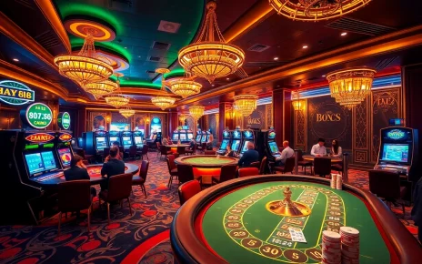Experience the excitement of high-stakes gambling with hay88 deal in a luxurious casino environment.